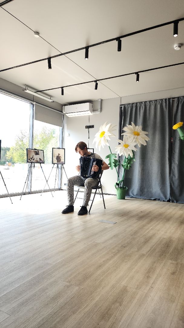 электросталь, культура, культура подмосковья, концерт, баянист, пасха, музыкальная школа,