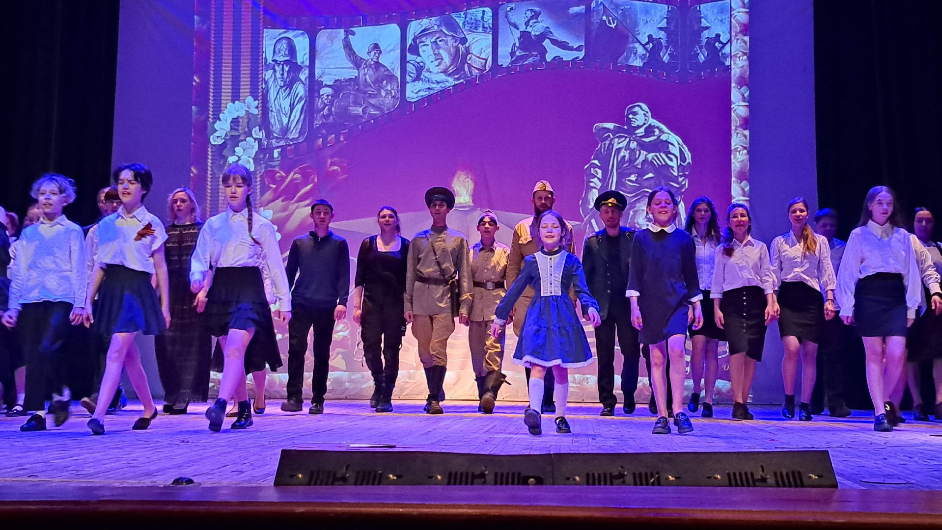 Фрязино, Спектакль, великая отечественная война, день победы,