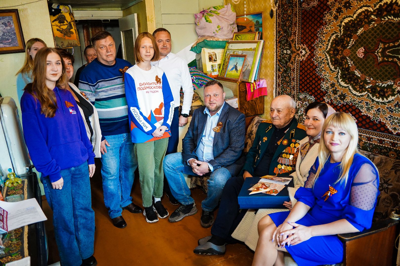 Фронтовые бригады, День Победы, ветераны, Большая Шатура,