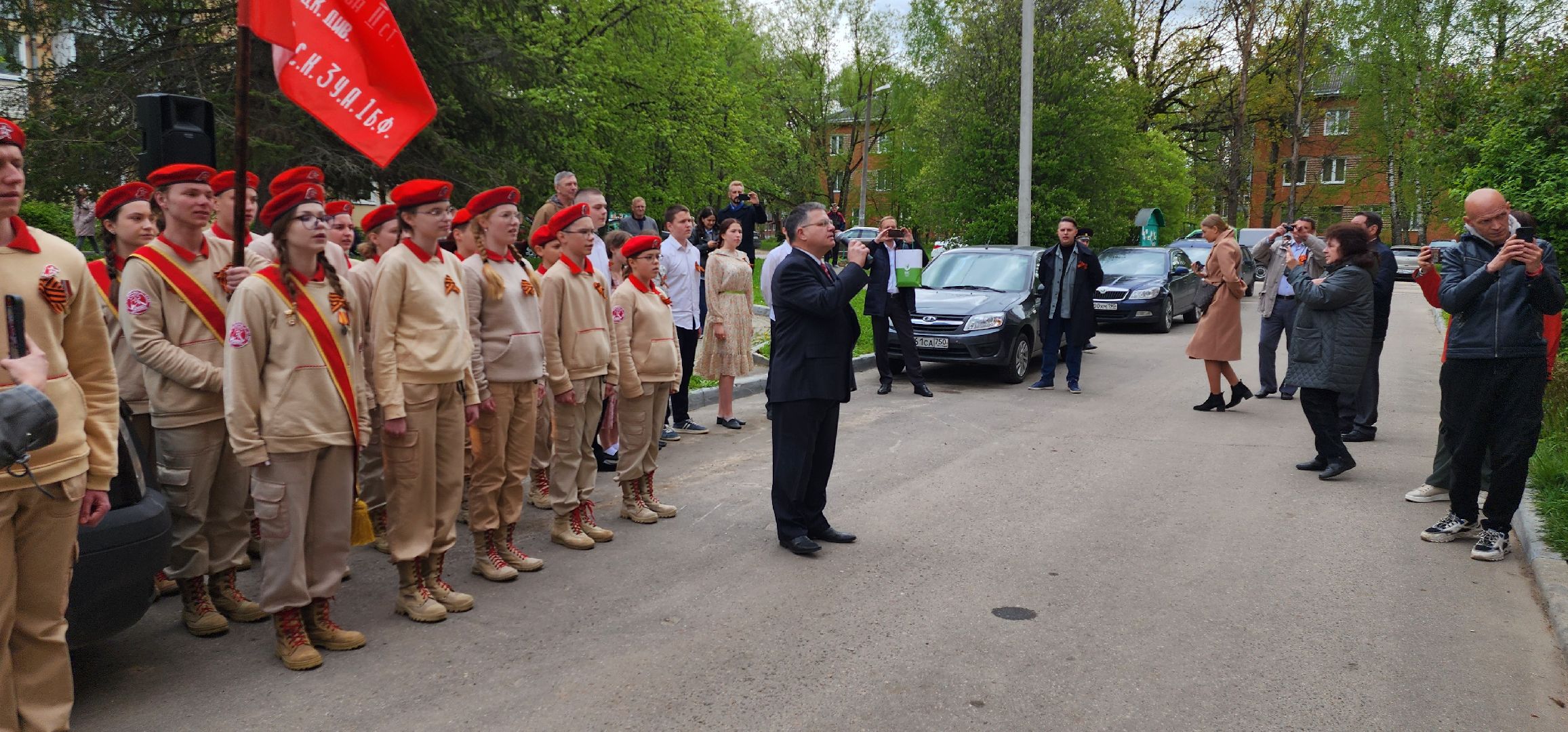 парад в каждый двор, День победы, Ветераны, Домодедово,