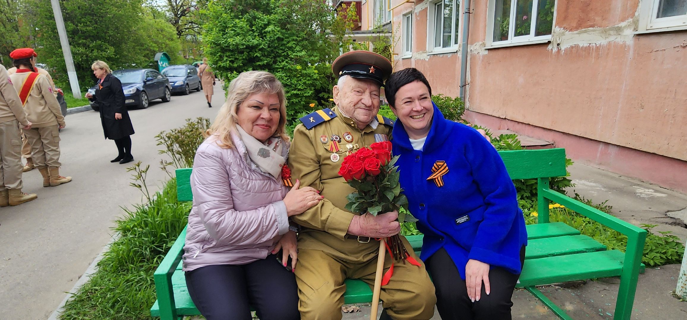 парад в каждый двор, День победы, Ветераны, Домодедово,