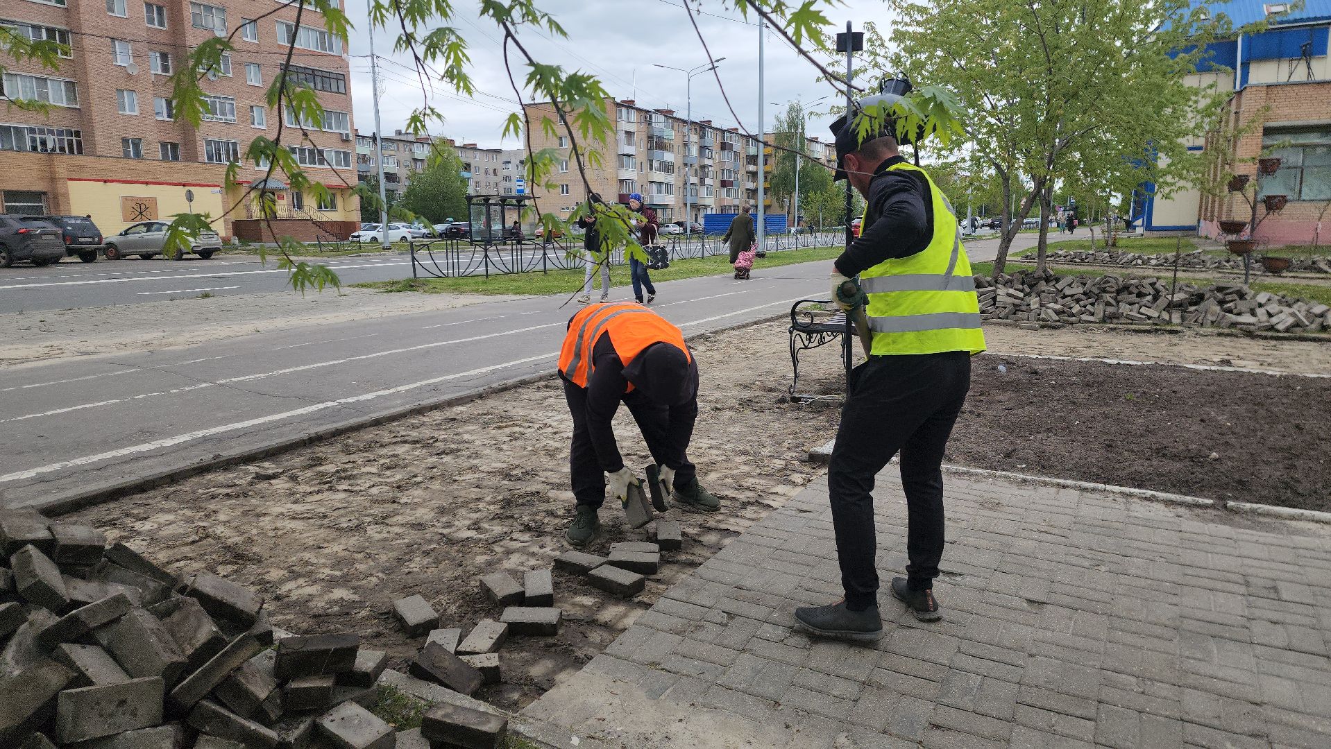 И И Борзов, шатура, ремонт памятника, ремонт памятника вов, маршал Борзов,