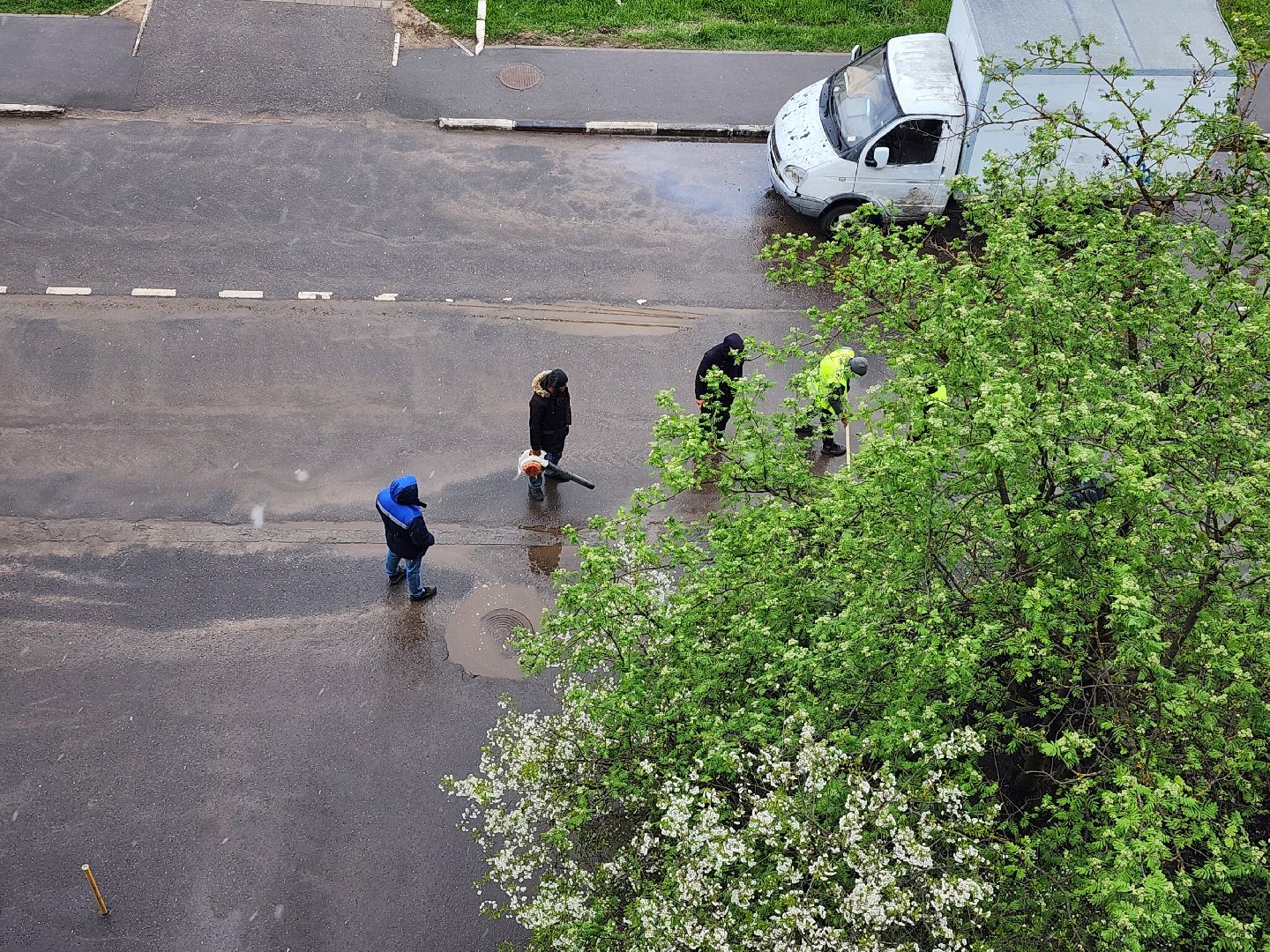ЖКХ, коммунальные службы, уборка города, Старая Купавна, Богородский городской округ,