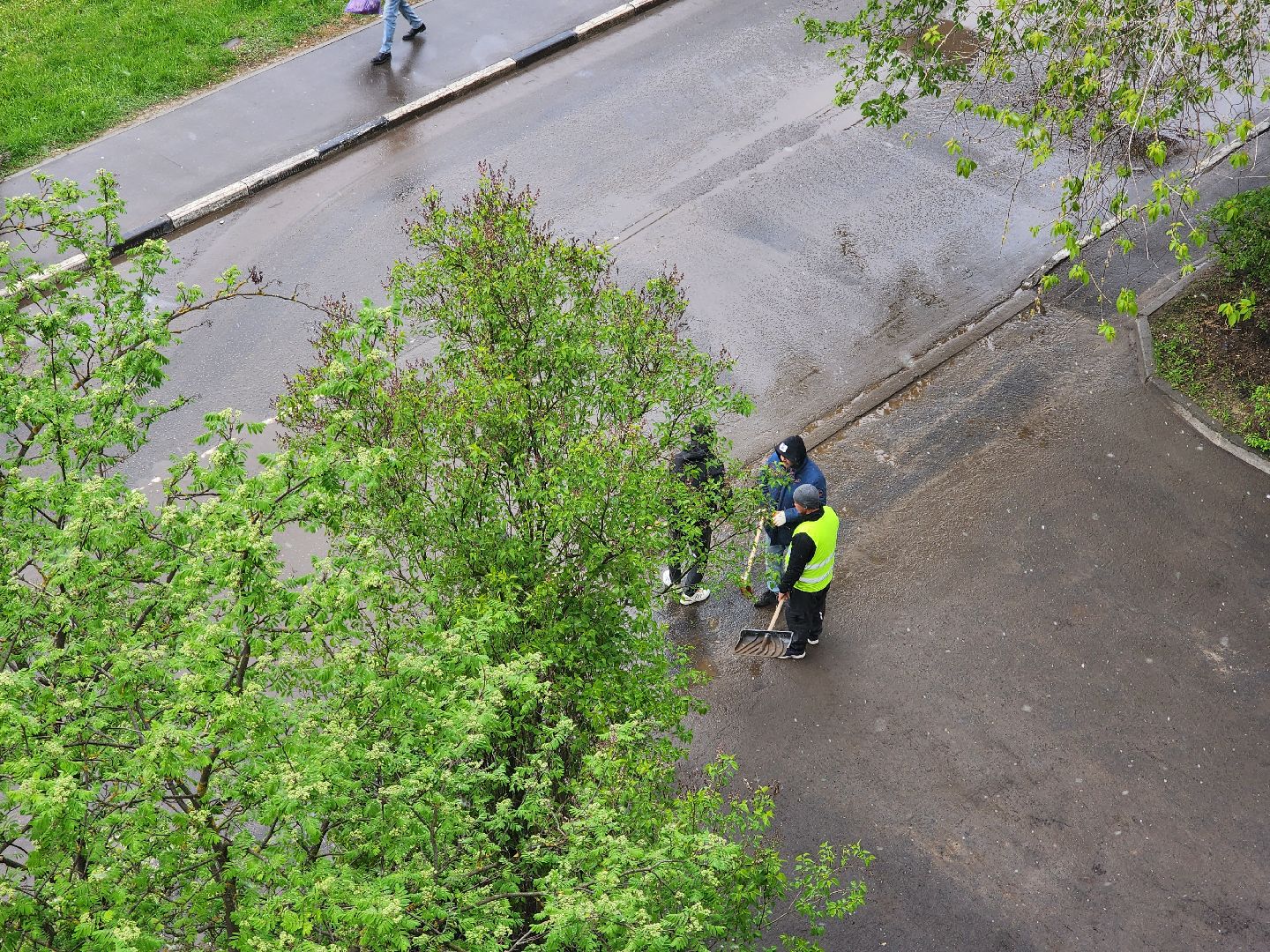 ЖКХ, коммунальные службы, уборка города, Старая Купавна, Богородский городской округ,