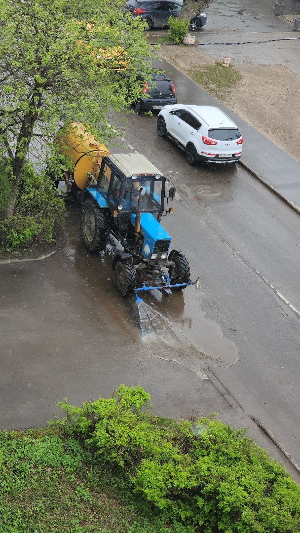 ЖКХ, коммунальные службы, уборка города, Старая Купавна, Богородский городской округ,
