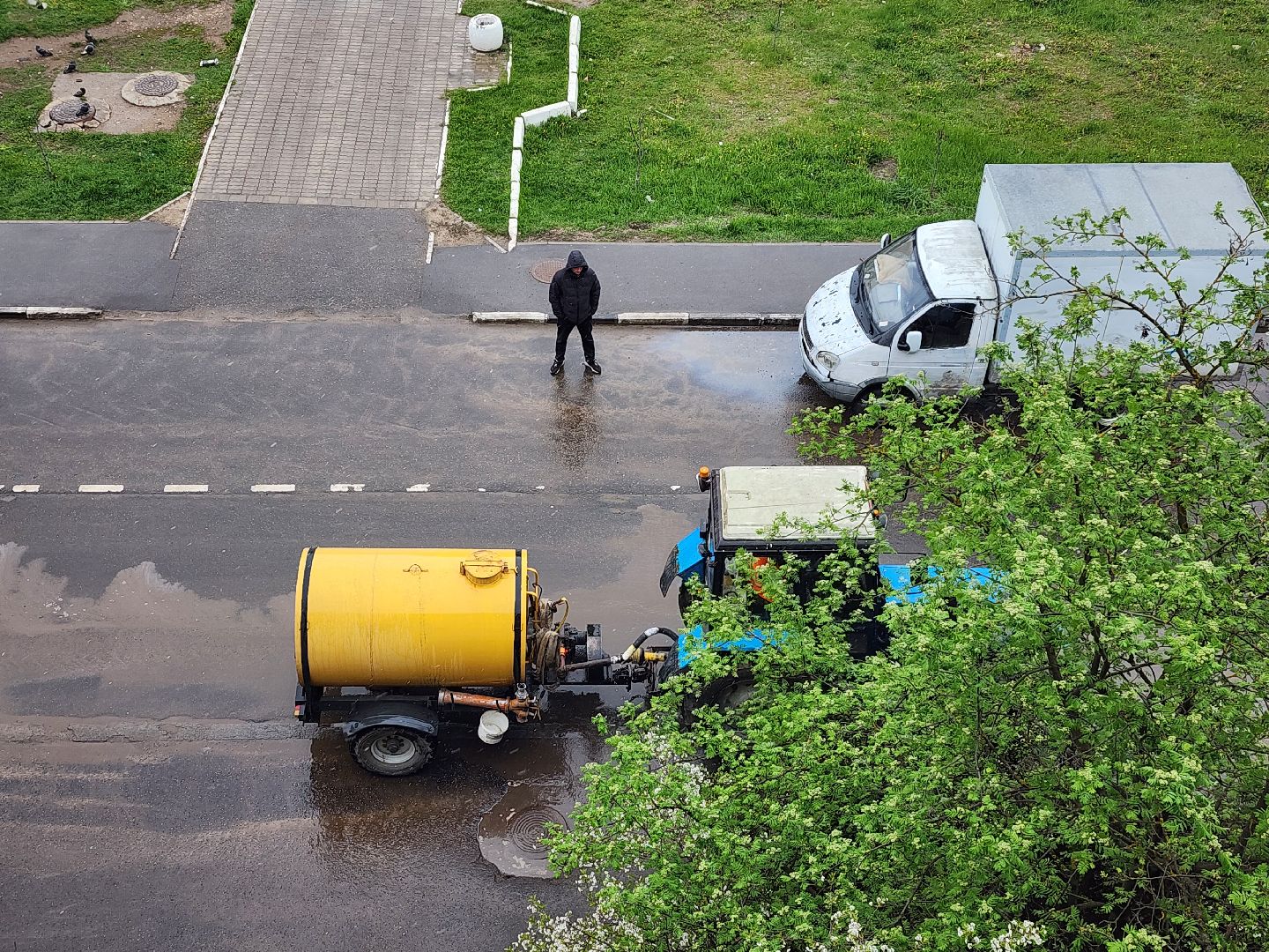 ЖКХ, коммунальные службы, уборка города, Старая Купавна, Богородский городской округ,