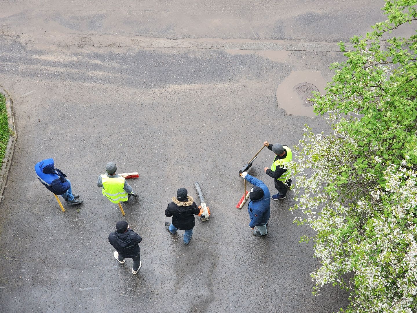 ЖКХ, коммунальные службы, уборка города, Старая Купавна, Богородский городской округ,