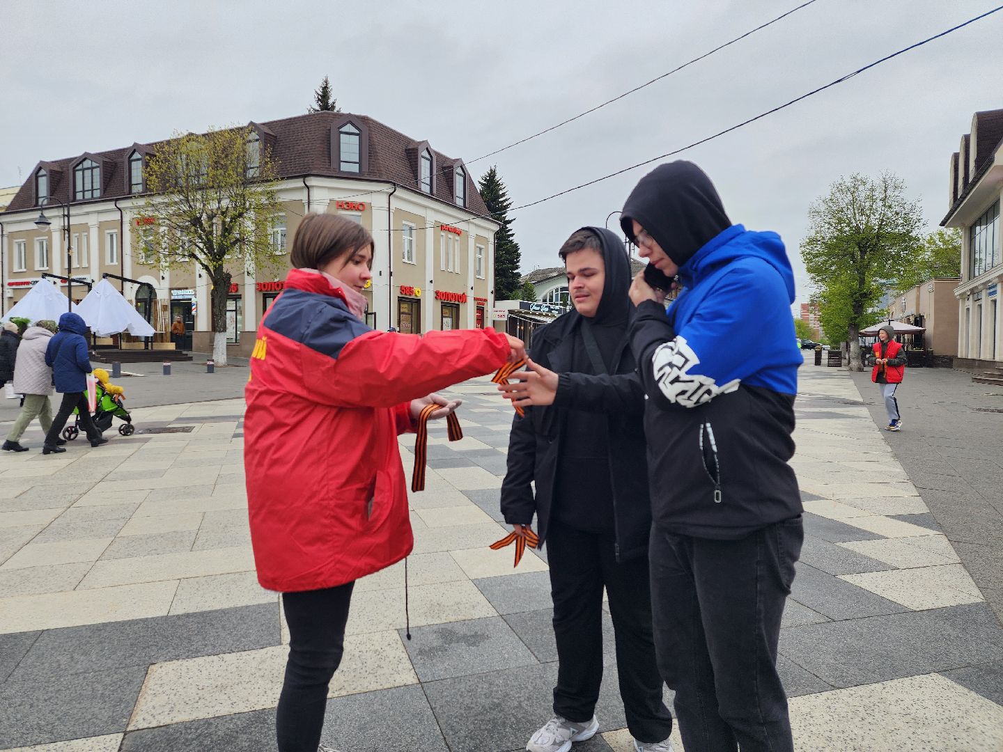 гражданско-патриотическая акция, День Победы, георгиевская ленточка, Ногинск, богородский городской округ,