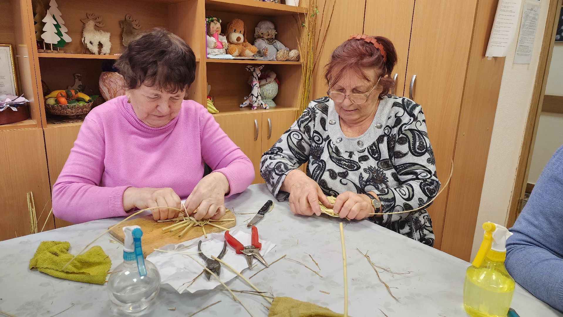 Солнечногорск, Активное долголетие, ивовая лоза, мастер-класс, творчество,