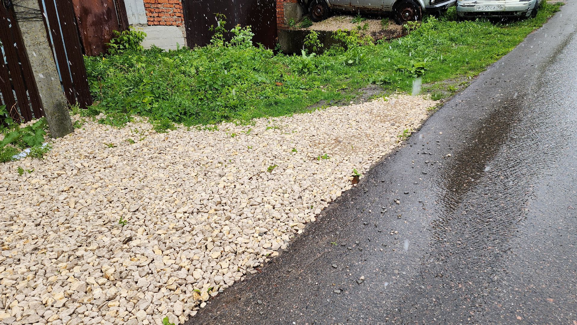 кашира, выездная администрация, ремонт дороги, водоотведение, застой воды, провал почвы, грунтовые воды,