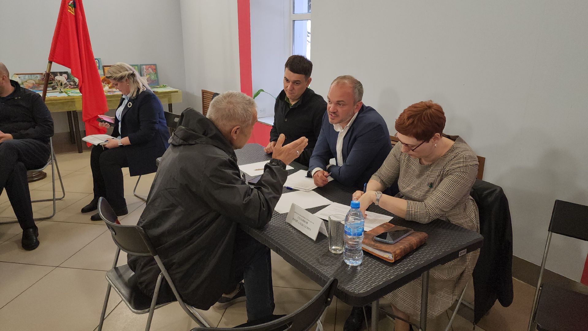 кашира, выездная администрация, ремонт дороги, водоотведение, застой воды, провал почвы, грунтовые воды,