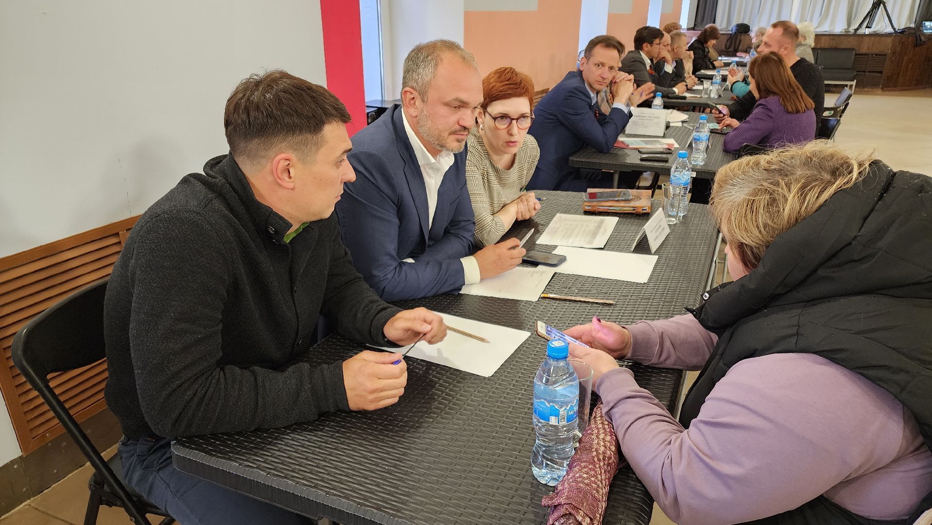 кашира, выездная администрация, ремонт дороги, водоотведение, застой воды, провал почвы, грунтовые воды,