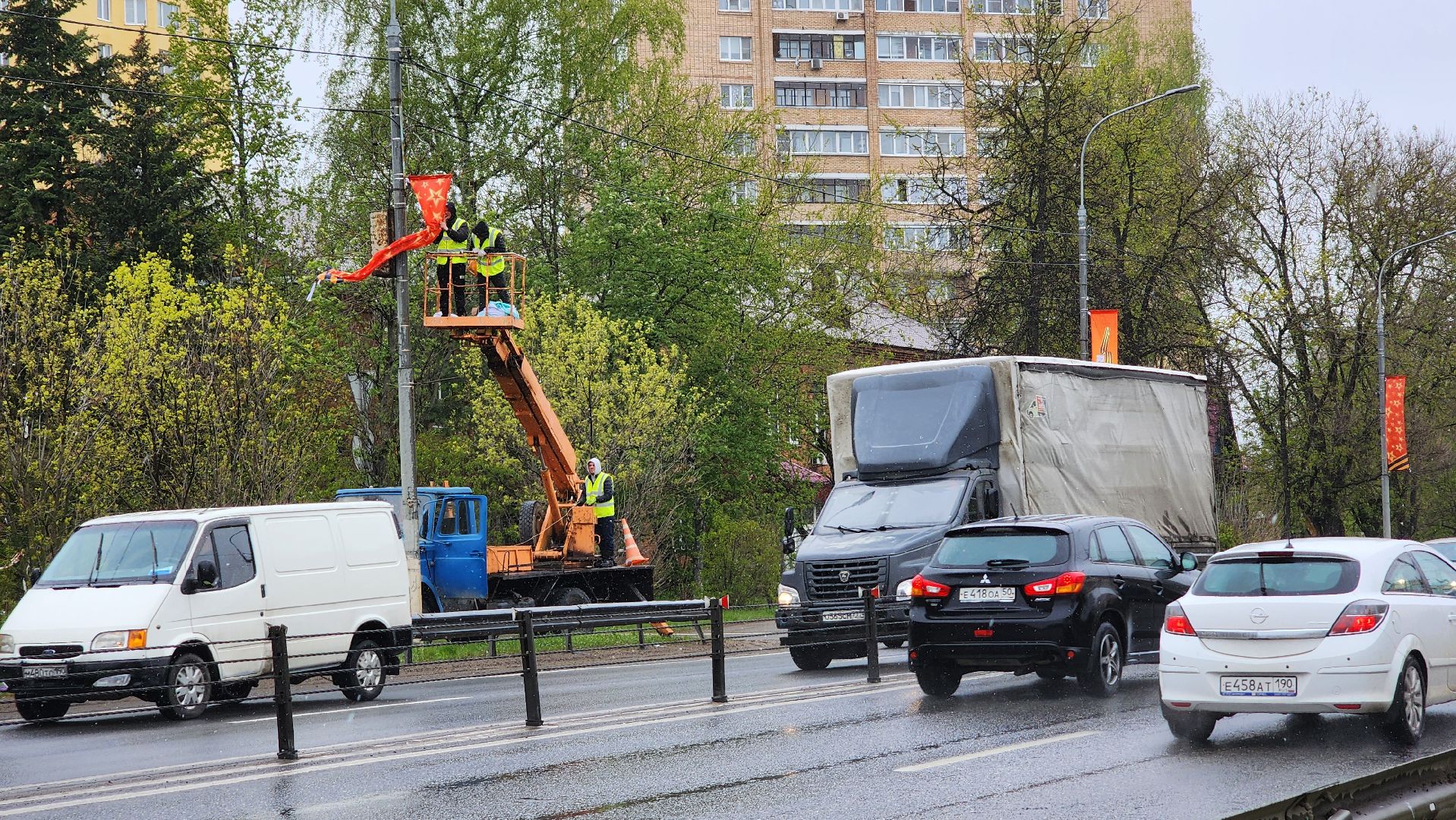 Солнечногорск, 9 мая, Ленинградское шоссе, День победы,