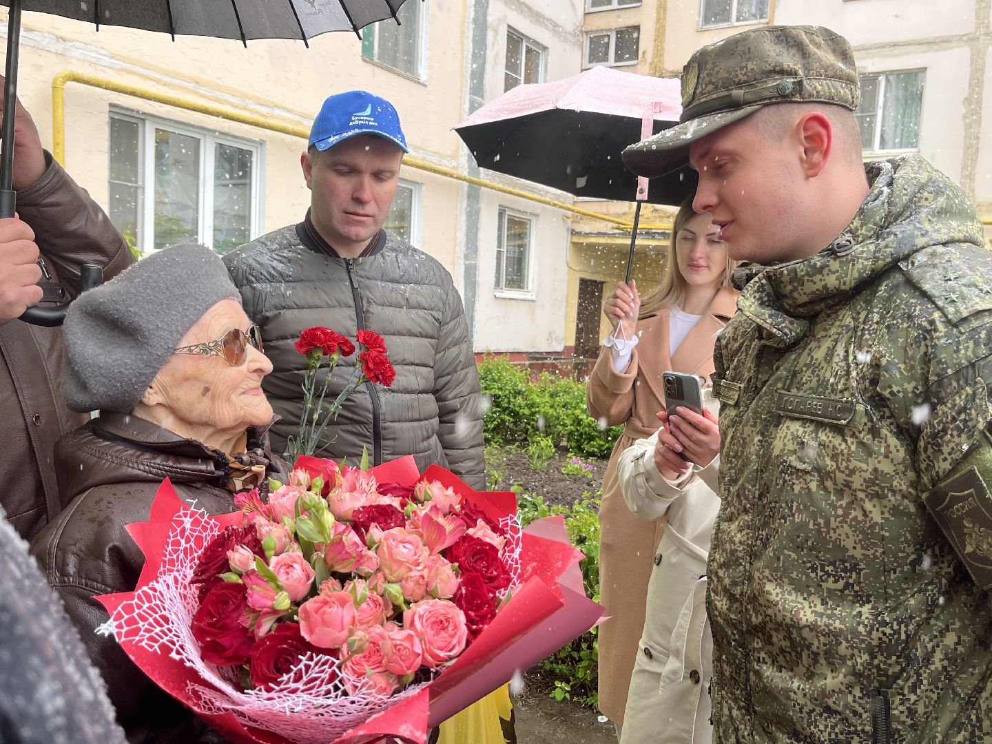 наро-фоминск, наро-фоминский городской округ, поздравление ветерана, День Победы,