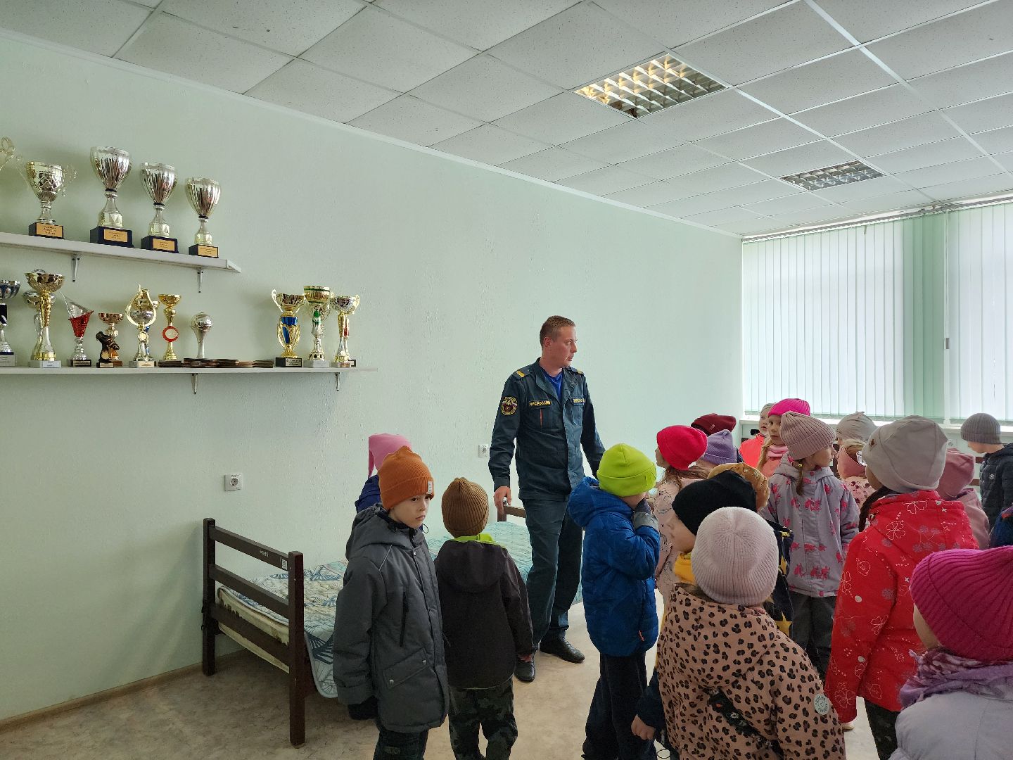 Дубна, Дети, Детский сад, пожарная часть, экскурсии,