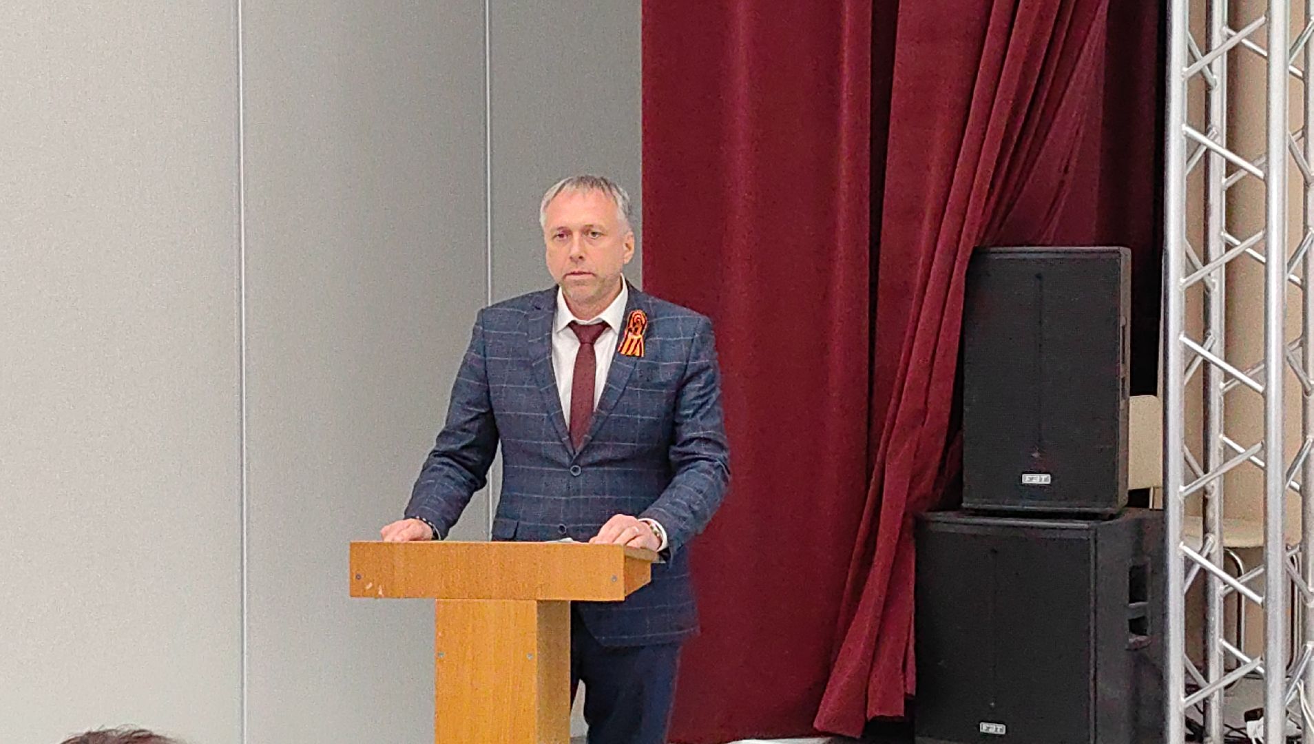 урок мужества, отряд альфа, ветеран, вов,