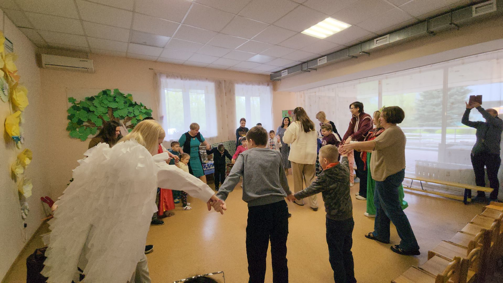 ивантеевка, центр социального обслуживания, дети-инвалиды, спектакль, православные,