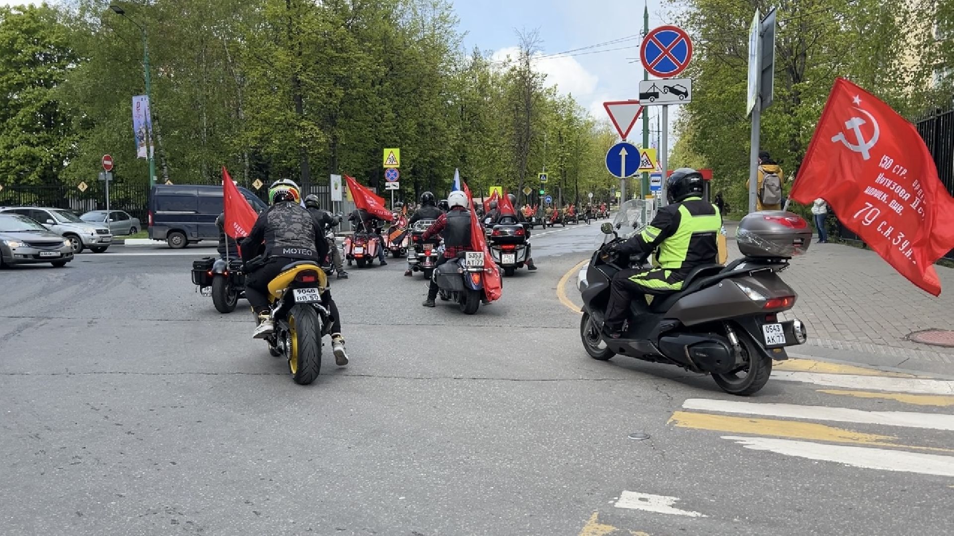 химки, мотопробег, день победы, 9 мая,