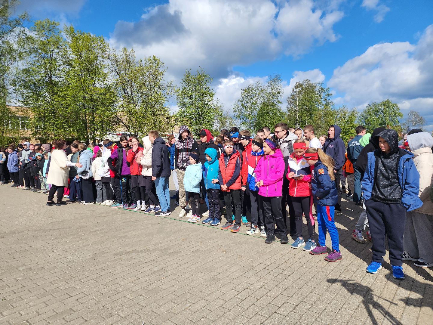легкоатлетическая эстафета, День Победы, забег, Старая Купавна, Богородский городской округ,