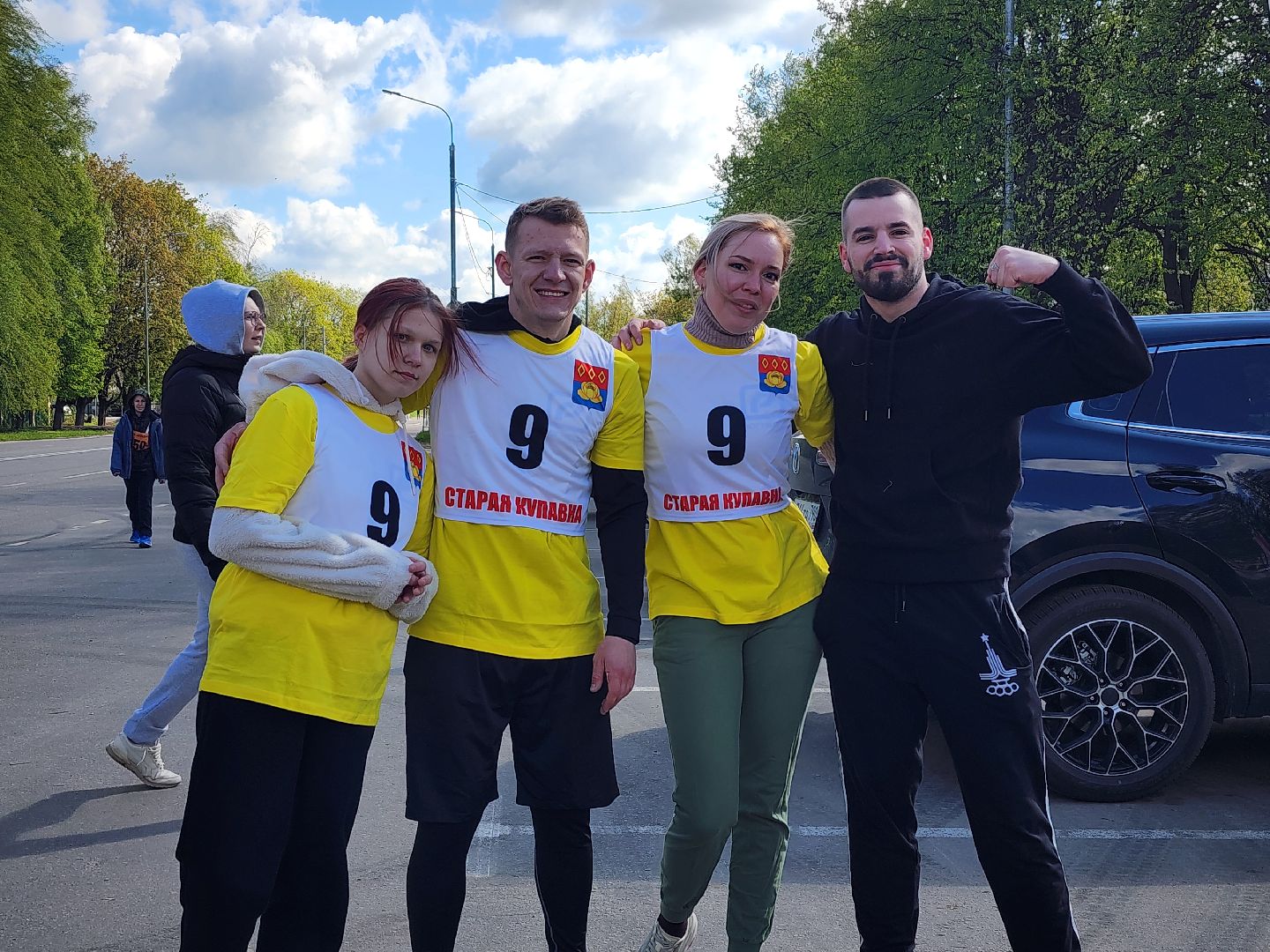 легкоатлетическая эстафета, День Победы, забег, Старая Купавна, Богородский городской округ,