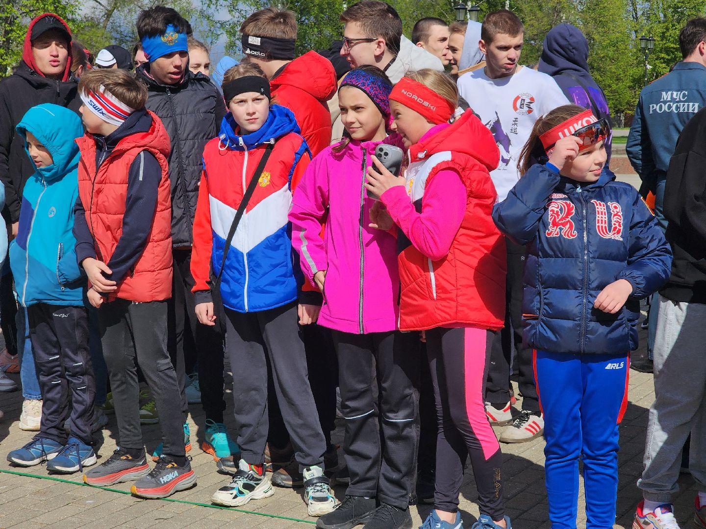 легкоатлетическая эстафета, День Победы, забег, Старая Купавна, Богородский городской округ,