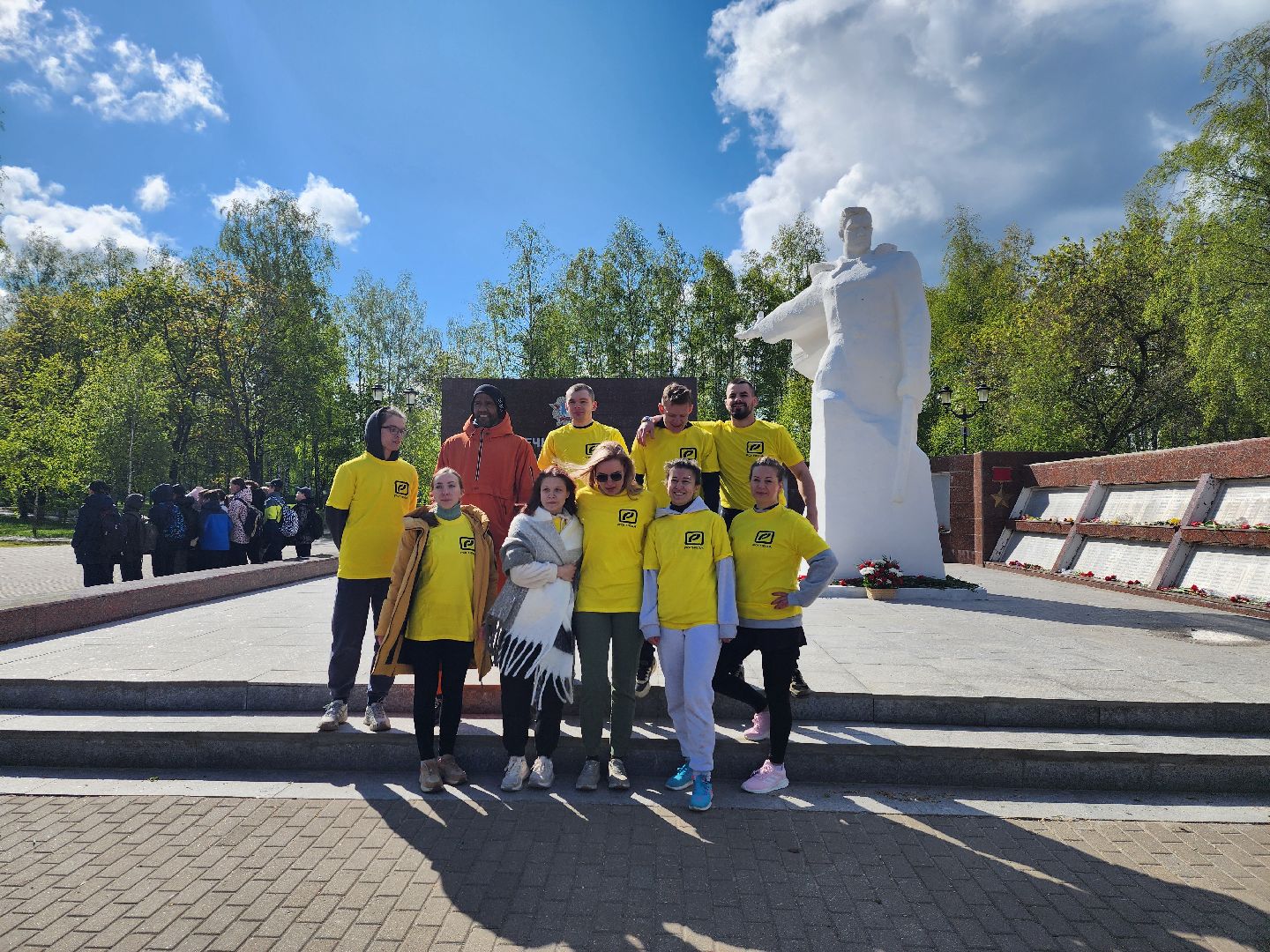 легкоатлетическая эстафета, День Победы, забег, Старая Купавна, Богородский городской округ,