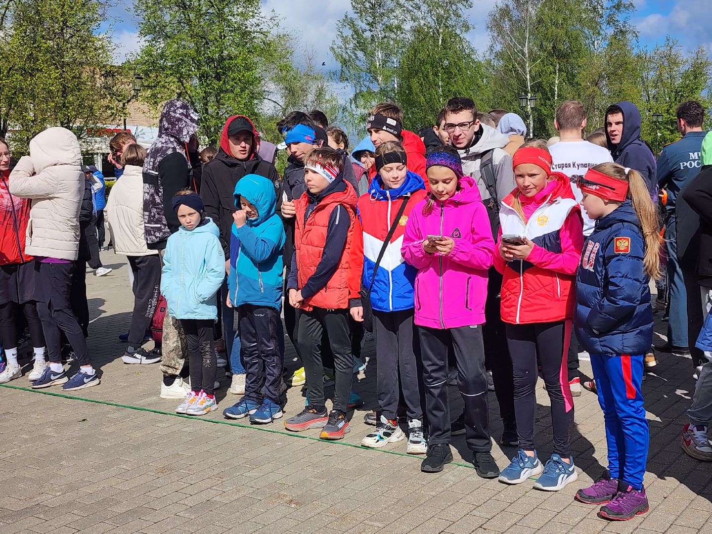 легкоатлетическая эстафета, День Победы, забег, Старая Купавна, Богородский городской округ,