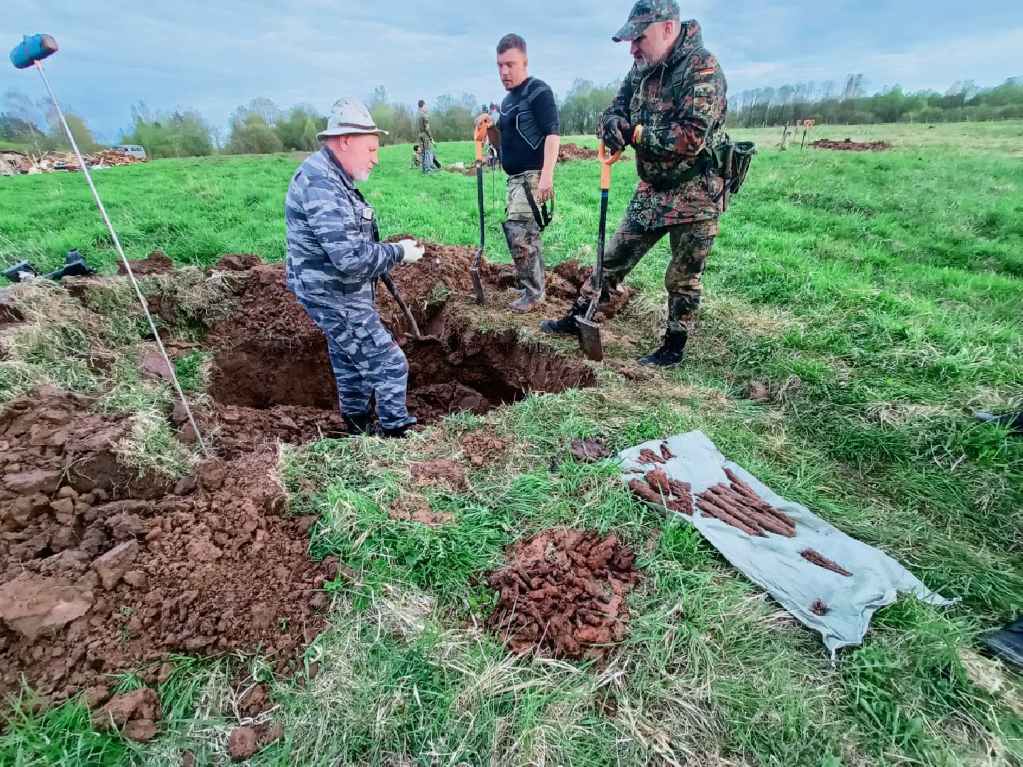 Вахта Памяти 2024, Память войны, великая отечественная война, битва за Москву, клуб Илья муромец, вахта памяти раскопки,