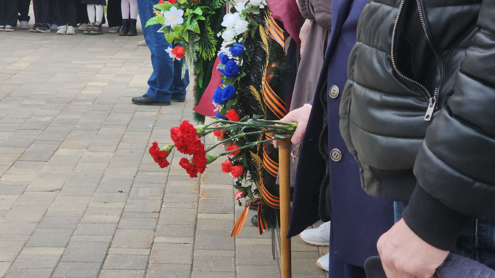 павловский посад, городской округ павловский посад, жители, день победы, митинг, память,