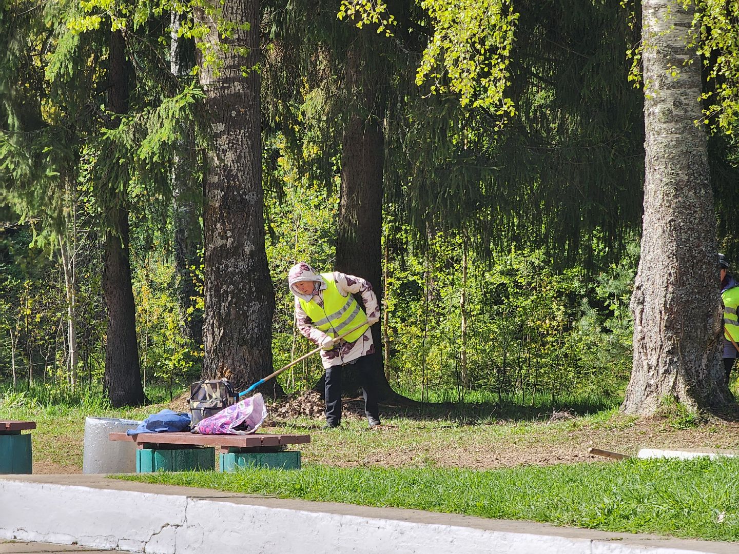 Уборка, День Победы, Монумент, Дубна, МБУ ЖКУ,
