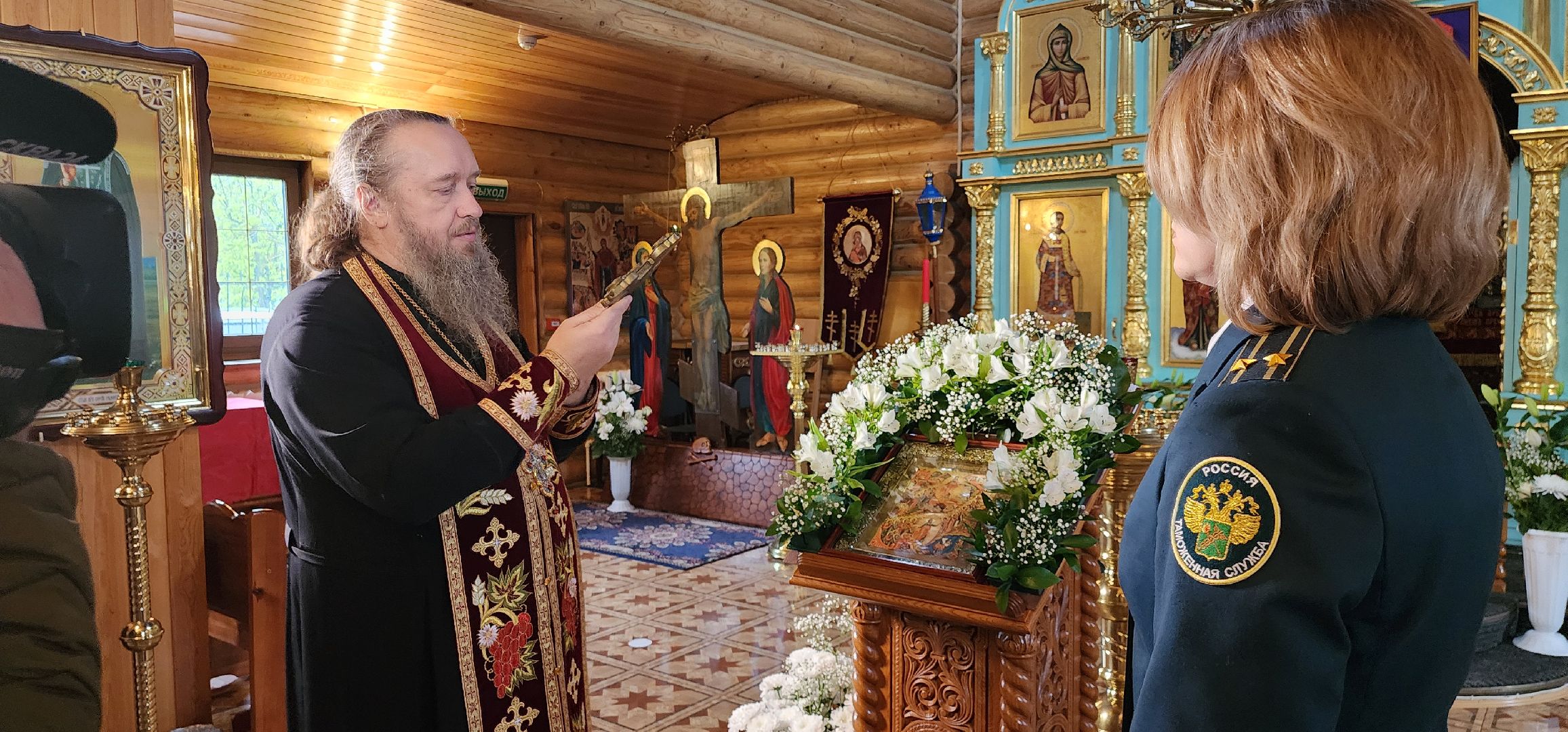 храм иконы Божьей Матери, Домодедовская таможня, православные иконы,