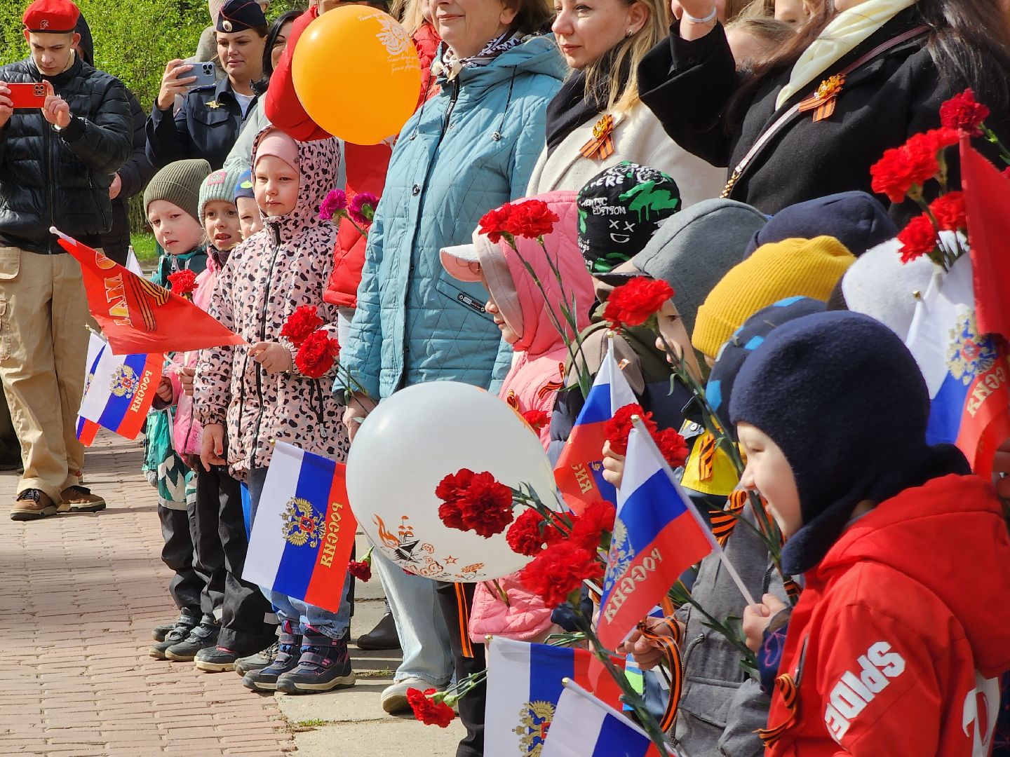 Дубна, Вахта памяти, Школьники, День победы,