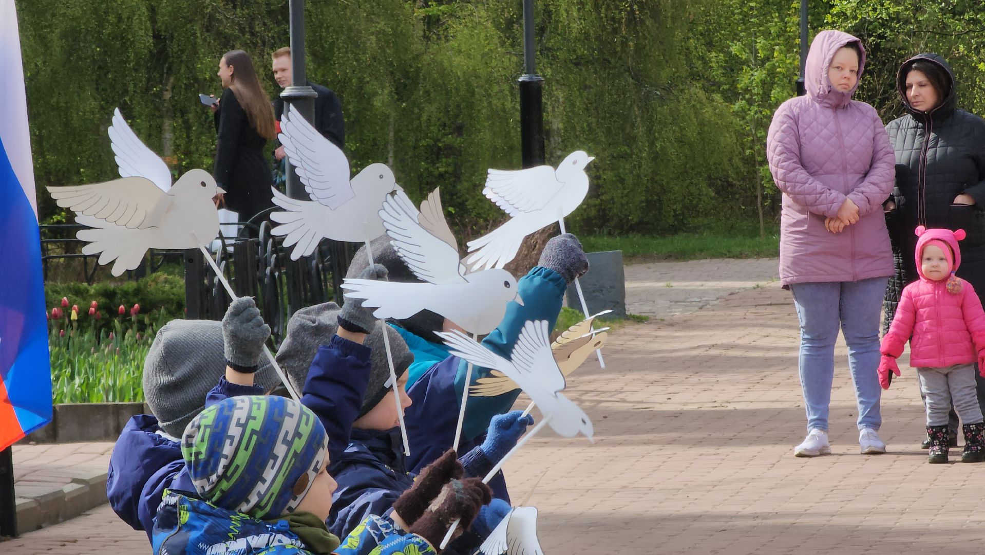 Дубна, Вахта памяти, Школьники, День победы,