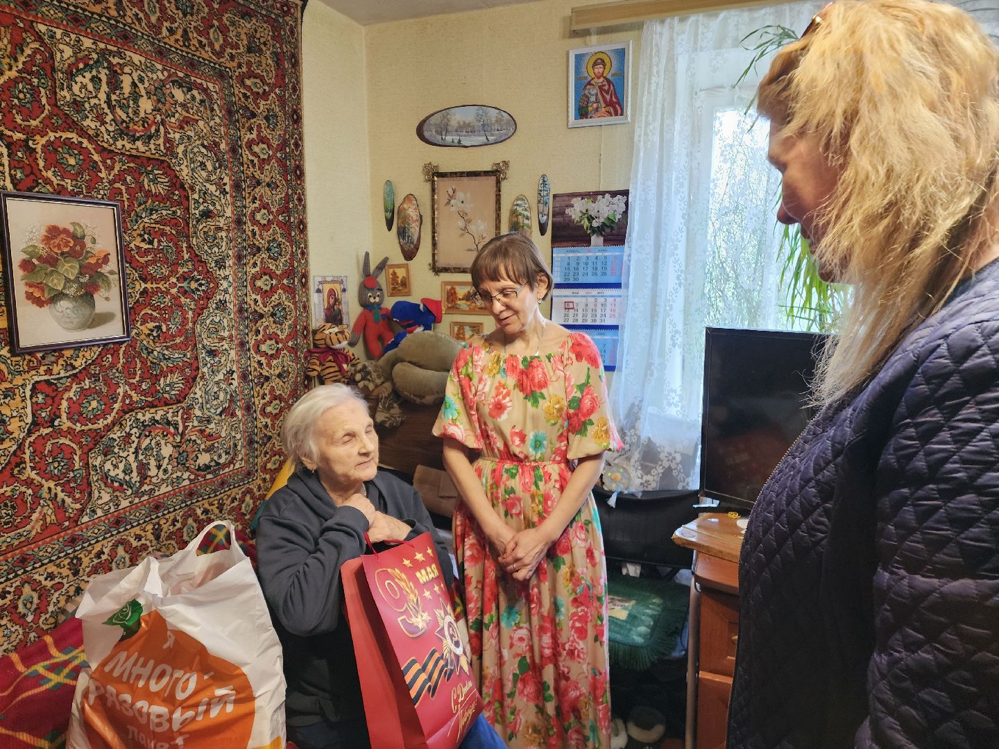 красноармейск, г.о. пушкинский, поздравление ветерана, ветеран вов,