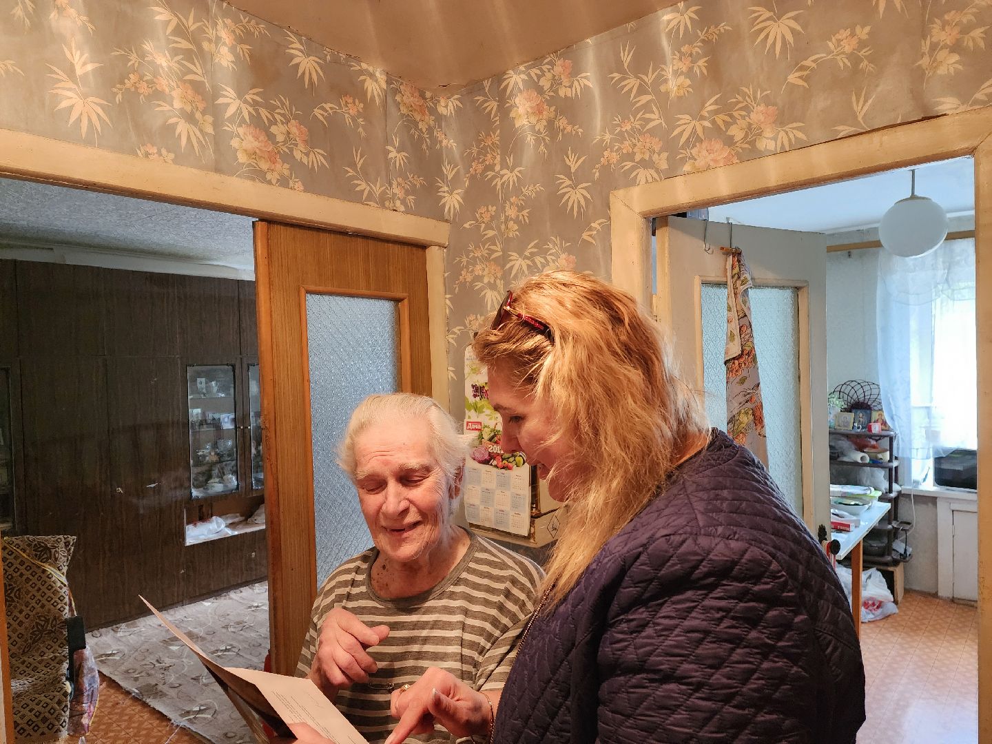 красноармейск, г.о. пушкинский, поздравление ветерана, ветеран вов,