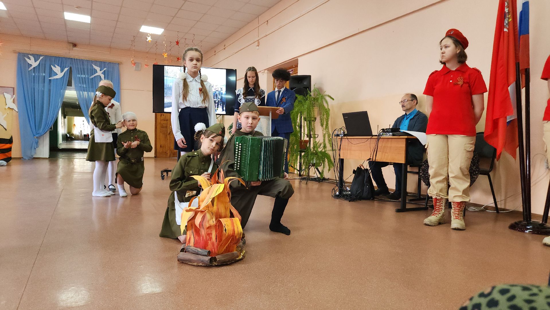 Парта героя, Егорьевск, Подмосковье, Московская область, Акция,