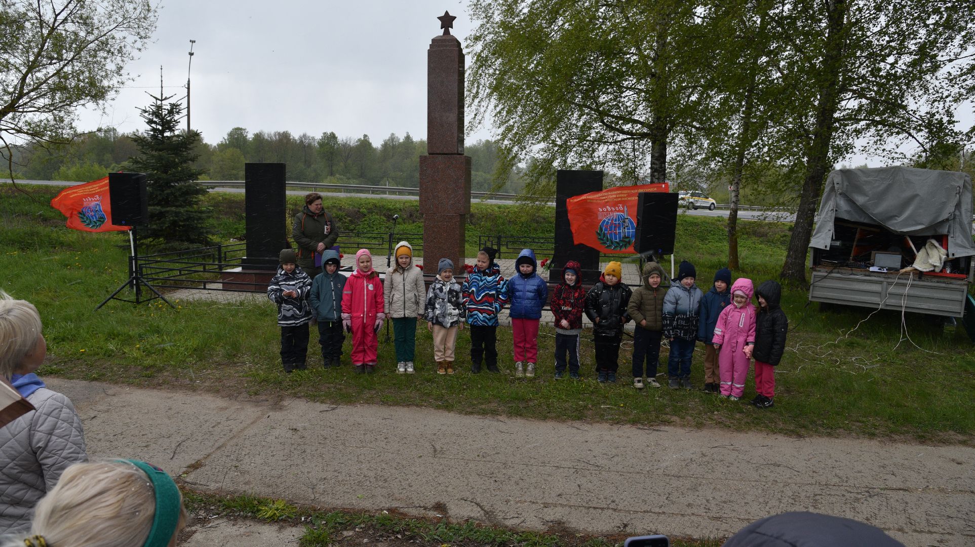 лотошино, кировский, день победы, митинг, праздничный митинг,