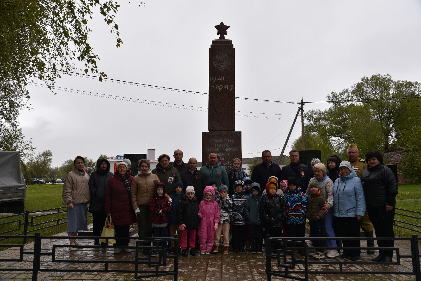 лотошино, кировский, день победы, митинг, праздничный митинг,
