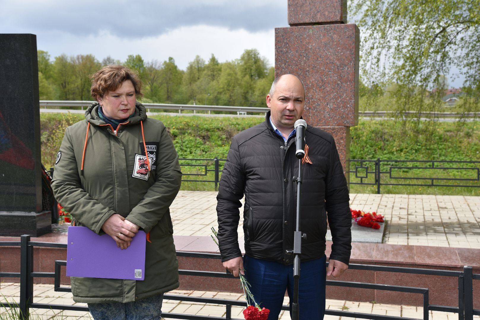 лотошино, кировский, день победы, митинг, праздничный митинг,