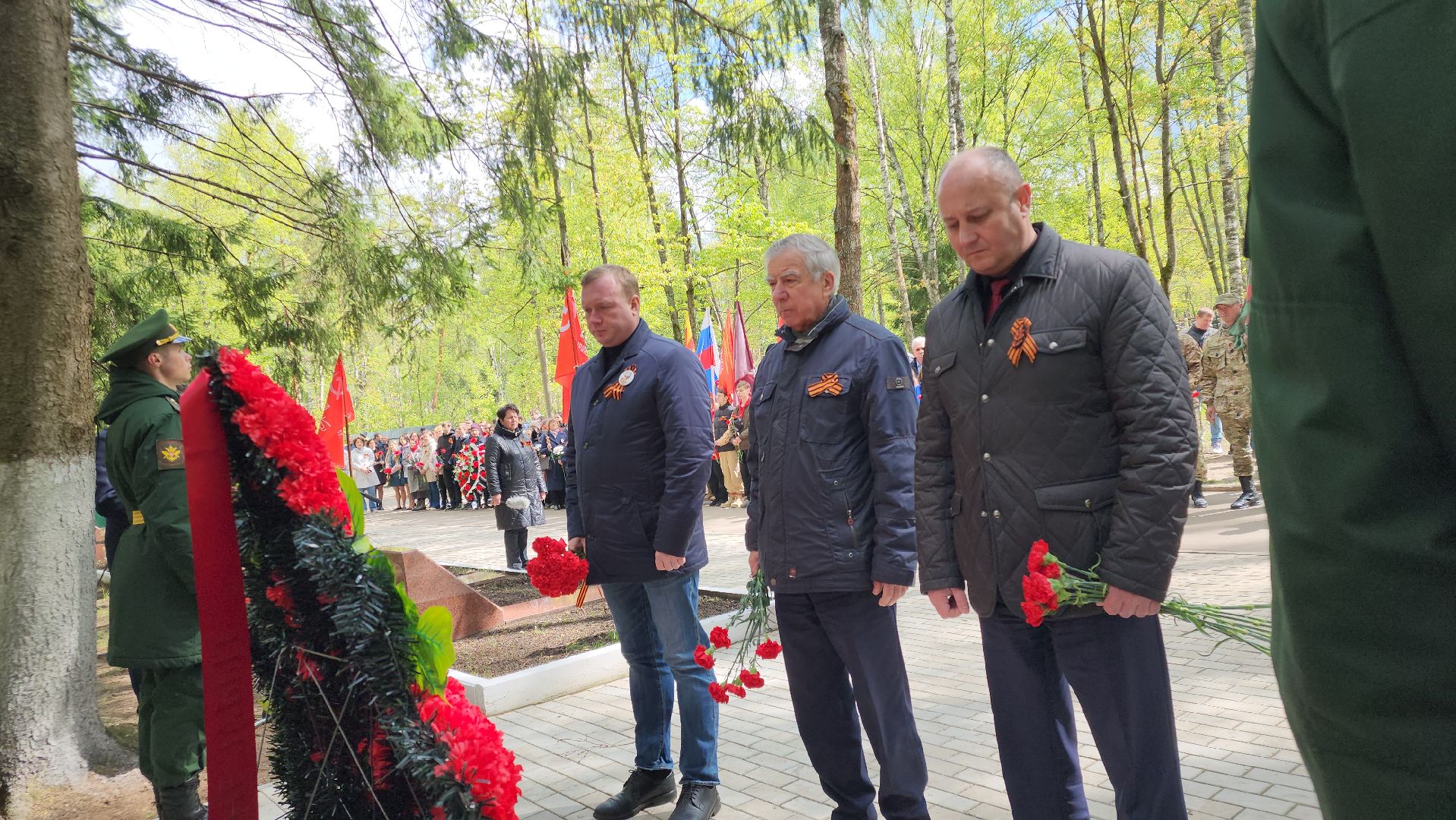 егорьевск, 9 мая, панихида, братская могила,