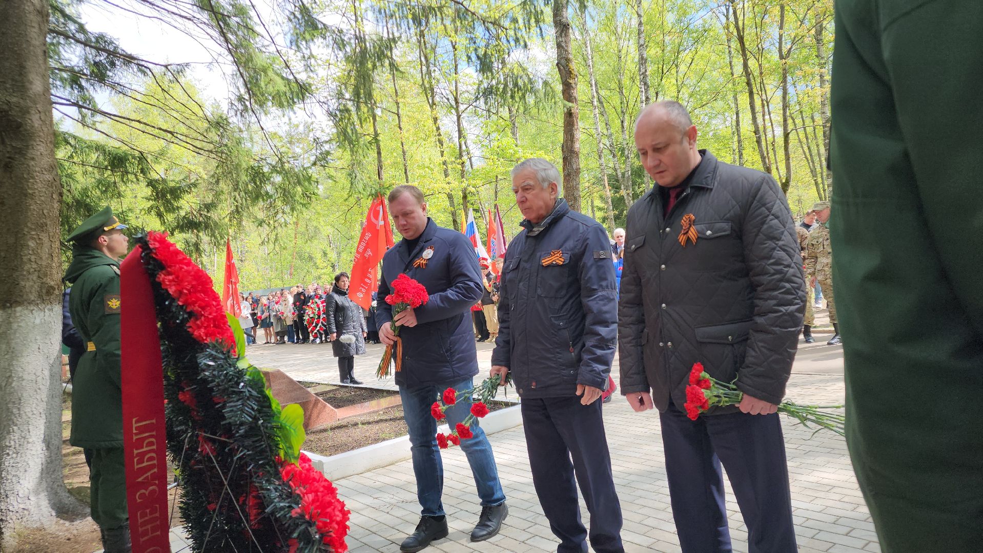 егорьевск, 9 мая, панихида, братская могила,