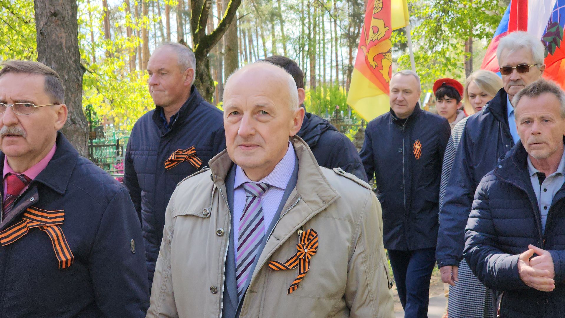 егорьевск, 9 мая, панихида, братская могила,