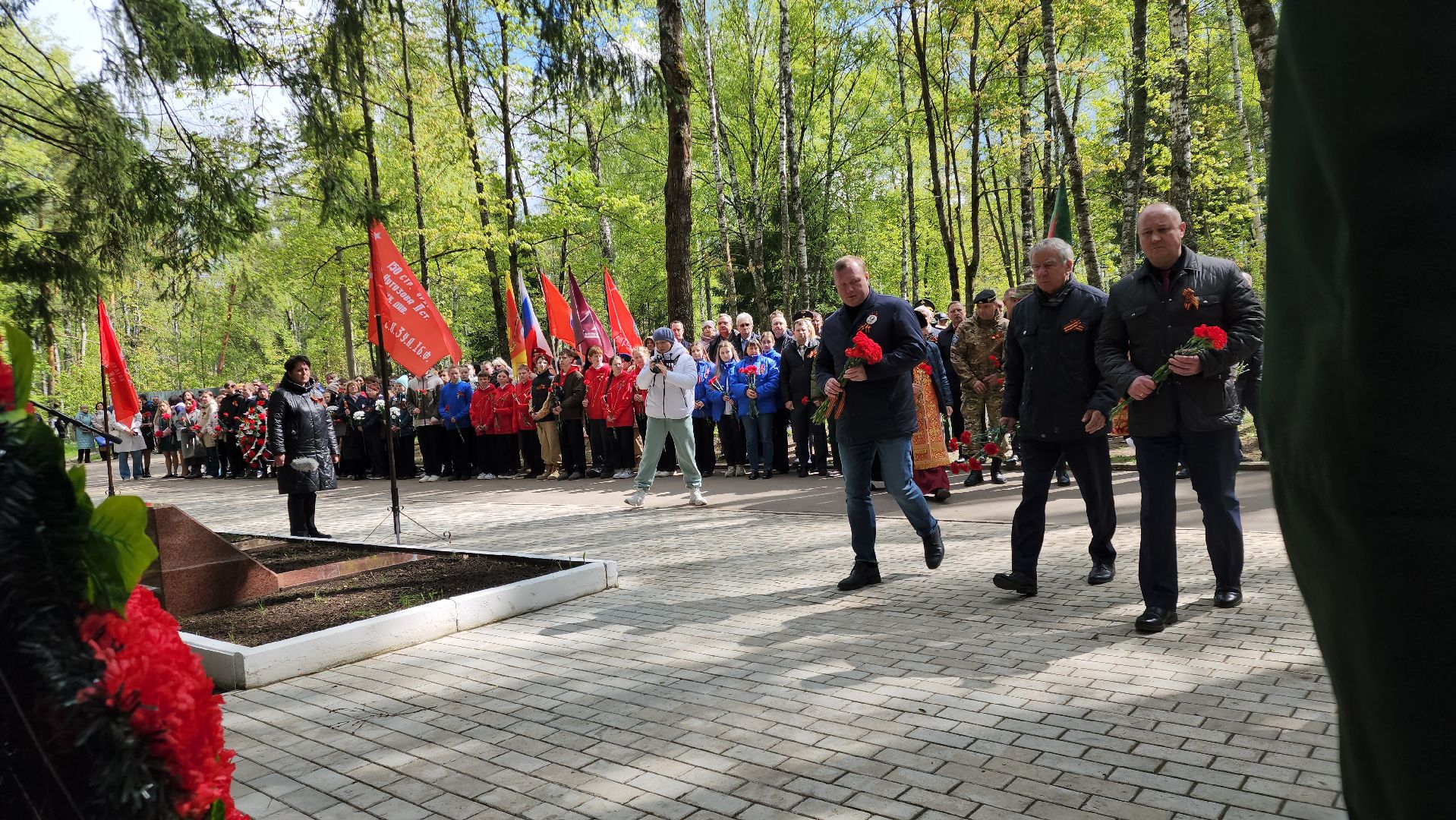 егорьевск, 9 мая, панихида, братская могила,