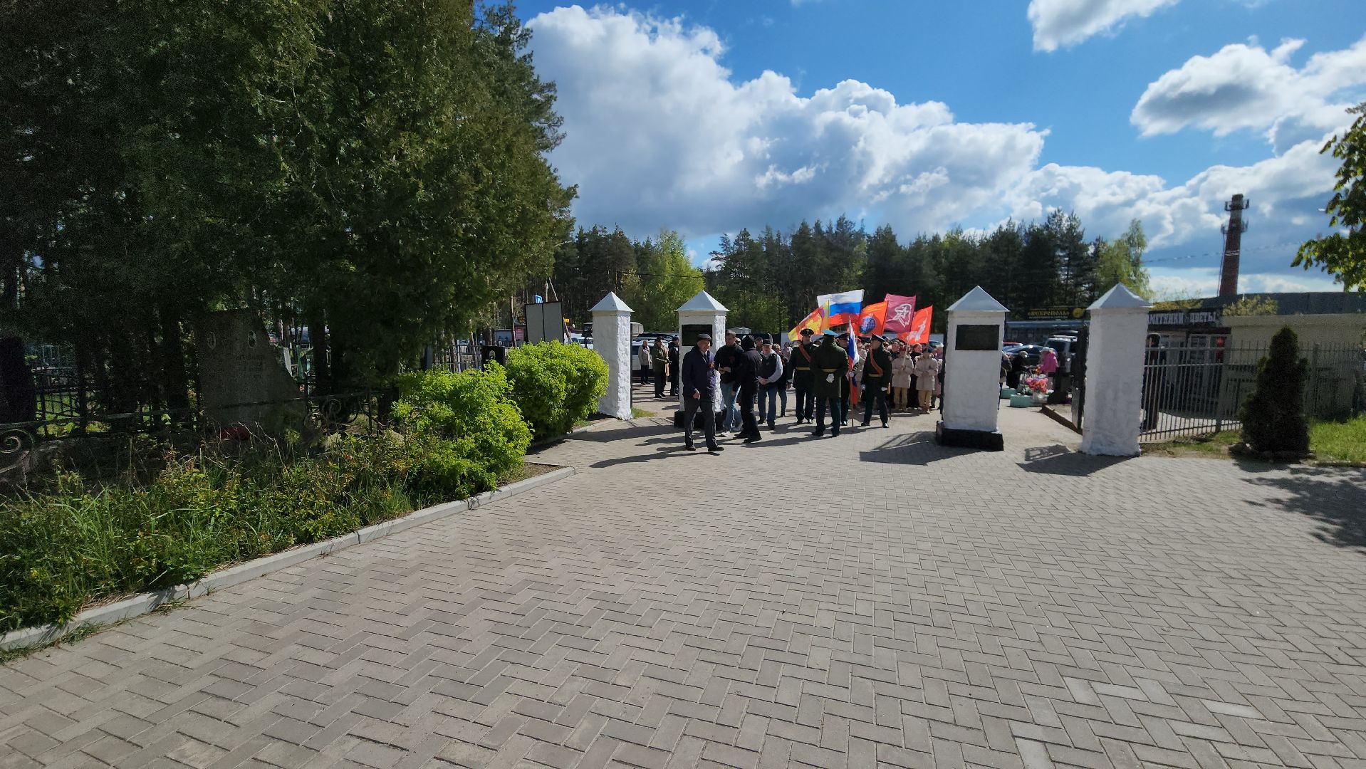 егорьевск, 9 мая, панихида, братская могила,