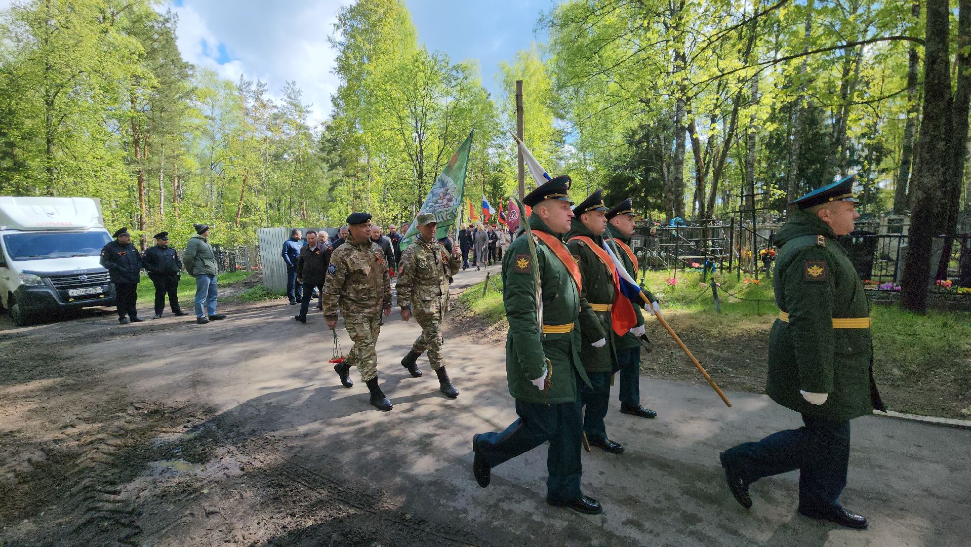 егорьевск, 9 мая, панихида, братская могила,