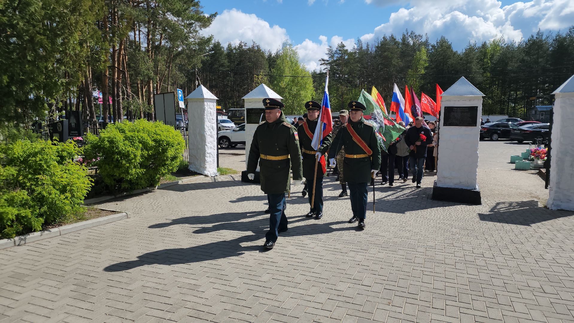 егорьевск, 9 мая, панихида, братская могила,