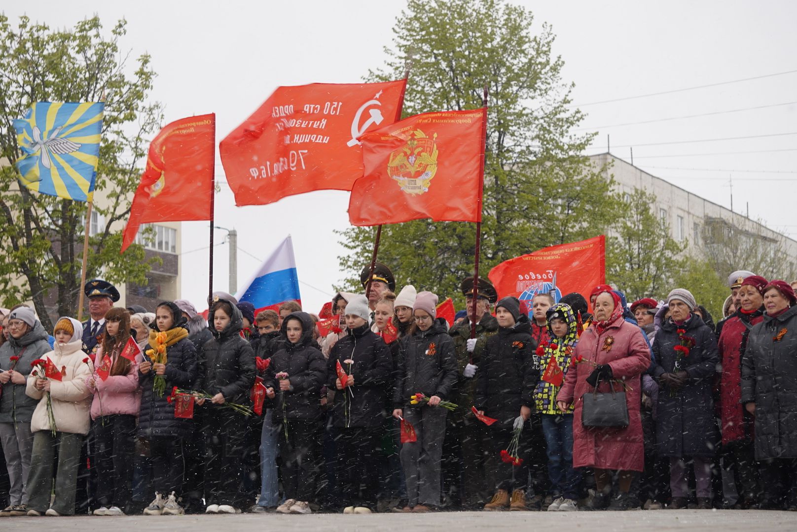 Павловский Посад, Городской округ Павловский Посад, День Посады, Возложение, Митинг, Жители,