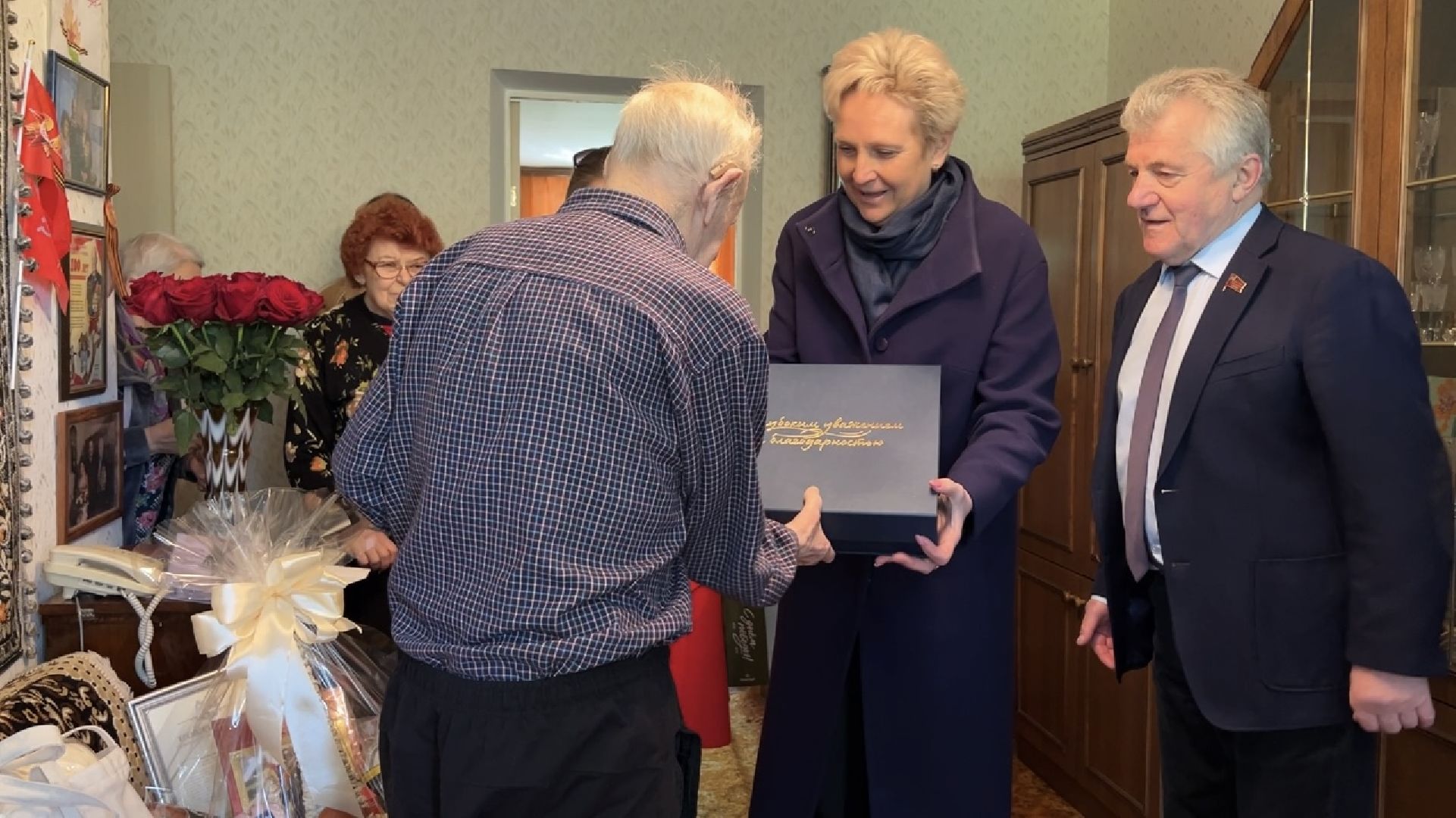 химки, день победы, ветеран вов, поздравление ветерана,