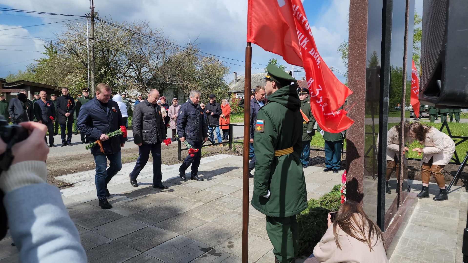 егорьевск, памятник, освящение, мемориал, заболотье, 9 мая,