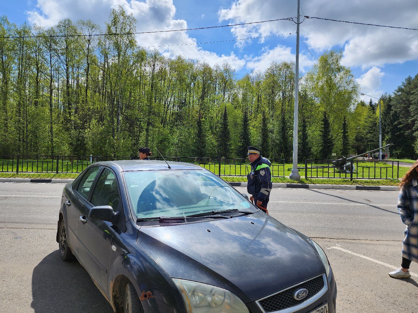 Госавтоинспекция, Дубна, георгиевская лента, День Победы,